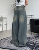 Rataep Wide Balloon Denim Pants