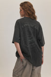 Surfing Cat Pigment Short Sleeve Tee