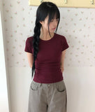 Koppel Round-Neck Short-Sleeve T-Shirt