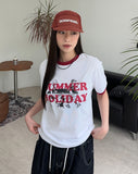 Holiday Ringer short-sleeve T-shirt
