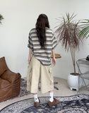 Tosen Pigment Stripe Short Sleeve T-Shirt
