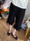 Harom Dot Capri Frill Banding Pants