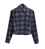 Lighton Crop Check Shirt