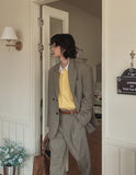 Obi basic pintuck slacks
