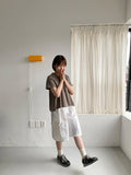 Kyudori Summer Cargo Banding Bermuda Pants