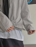 Harper Stripe String Hood
