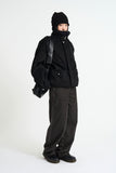 Heavy warm corduroy wide pants