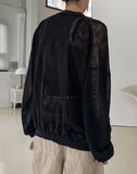 Pub Summer See-Through Knit Cardigan