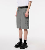 Obtuse Triangle Flap Shorts