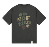 Camo END OF TIME Short Sleeve Tee