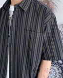 Luen Stripe Short Sleeve Shirt