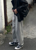 Lewis wide banding jogger pants