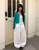 Gaon Balloon Wide Cotton Pants