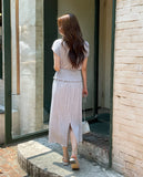 Weave Pleats Cardigan