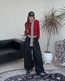Hessy Wool Round Long Sleeve Tee