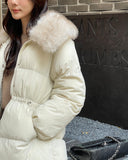 Zecker Eco Fur Big Collar Long Padding