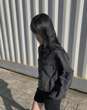 Porter Black Denim Jacket