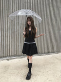 Rabu Midi Flare Banding Skirt