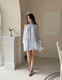 Keron Chiffon Off Shoulder Mini One Piece