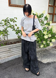 (2-WAY) BUTTON LOOSE TEE
