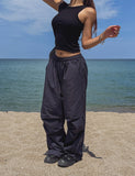 [U-BASIC] All-Day Parachute Nylon Pants