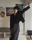 Folding tweed jacket