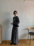 Ferns Cargo Cotton Long Skirt