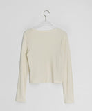 Reniki Color Basic Open Cardigan