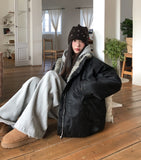 OUNCE Fur Shearling Down Jumper