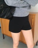 Bonne Ribbed Knit Short Pants