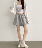 Lovely Dot Back Frill String See-through Windbreaker Jacket
