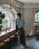 Novil Deep Pintuck Slacks