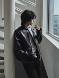 Mad two way leather jacket