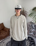 Rubin Pigment Button T-Shirt