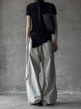 Tube top layered short sleeve T-shirt