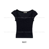 Poco Terry Layered Puff Short Sleeve