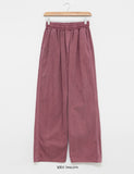 [unisex] Heson Pigment Banding Wide Pants - Pigment ver