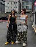 Steer Two-Tone Military Cargo Pants