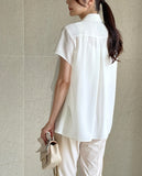 Blond Shawl Collar Open Cardigan Jacket