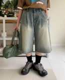 Connen Wash Bijo Denim Short Pants