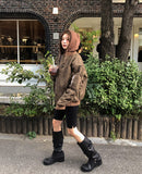 Wiz Hooded Layered Double Padding