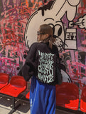 Reversal printed knitwear