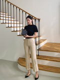 Evid Shirring Drape T-Blouse
