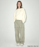COVER STITCH PARACHUTE PANT