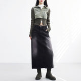 Hoppen Layered Denim Shirt