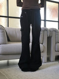 Kita y2k Low Rise Cargo Bootcut Pants
