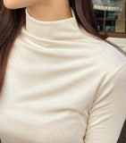 Limeru Daily Half Neck Turtleneck T-Shirt