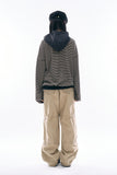 Baron stripe over hoodie