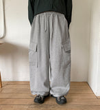 [unisex] Kitoru Banding String Cargo Jogger Pants