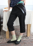 SLIT CAPRI PANTS